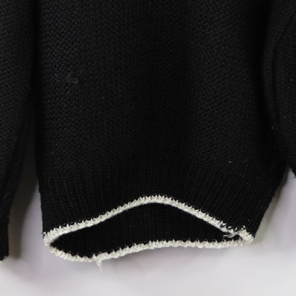 90s Mens Large Fresh Prince Crewneck Sweater Black - Picture 7 of 7